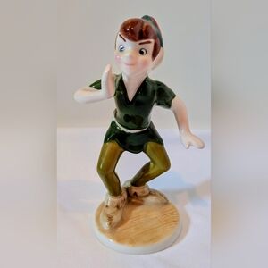 Vintage Disney Peter Pan 6" Ceramic Porcelain Figurine